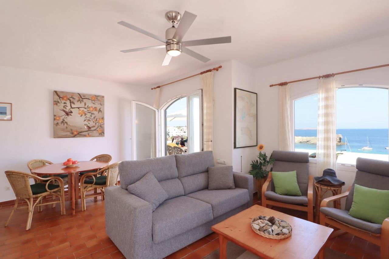 Belvedere, Family-Friendly, Nice, First-Line Apartment With Stunning Beach And Sea Views,Ac Arenal d'en Castell Ngoại thất bức ảnh